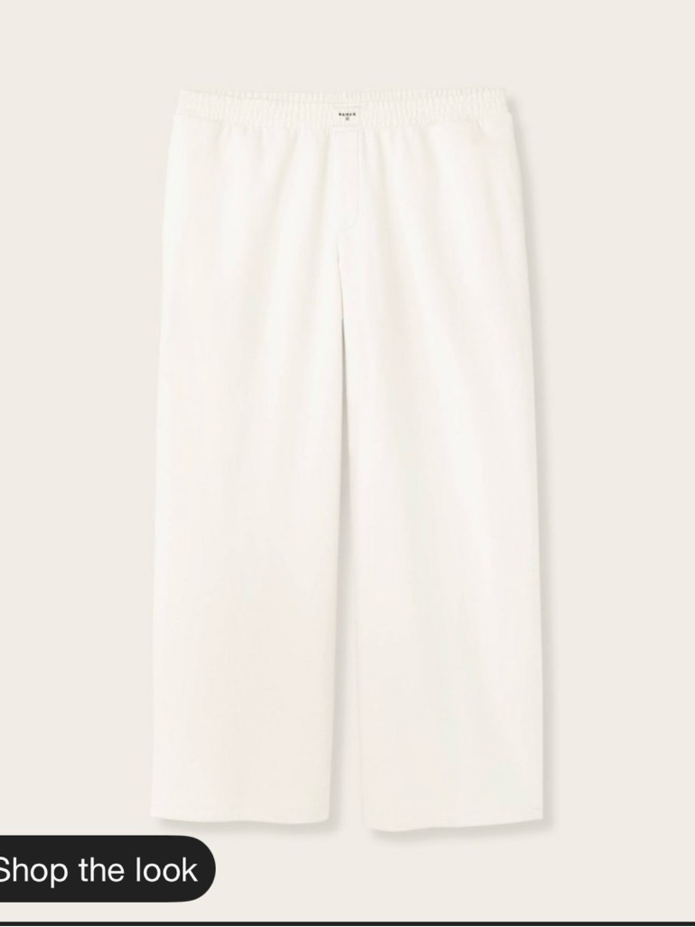 White Target x Parke Collab Pants